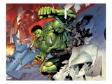 Incredible Hulks 614: Hulk Smashing Prints by Barry Kitson