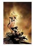 Atlas 4 Cover: Namora Crouching Posters by Jae Lee