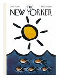 The New Yorker Cover - June 10, 1972 Premium Giclee Print by Donald Reilly