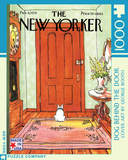 Dog Behind the Door 1000 piece Puzzle Jigsaw Puzzle