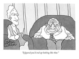 "I figured you'd end up looking like that." - New Yorker Cartoon Reproduction procédé giclée Premium par Gahan Wilson