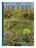 The New Yorker Cover - May 11, 1957 Giclee Print by Ilonka Karasz
