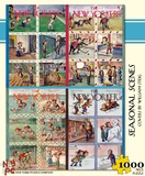 Seasonal Scenes 1000 piece Puzzle Puzzle