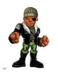 Marvel Super Hero Squad: Nick Fury Standing Print