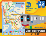 New York City Subway For Kids 36 piece Kids Floor Puzzle Puzzle