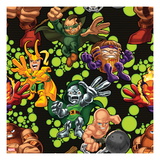 Marvel Super Hero Squad: Juggernaut, Mole Man, Loki, M.O.D.O.K, Dr. Doom, and Absorbing Man Posing Posters