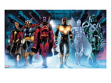 The Thanos Imperative 3: Quasar, Beta-Ray Bill, Gladiator, Nova, Silver Surfer, Ronan the Accuser Affiche par Miguel Angel Sepulveda