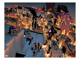 The Amazing Spider-Man 648: Iron Man and Spider Woman Flying Posters by Humberto Ramos