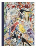 The New Yorker Cover - May 5, 1956 Premium Giclee Print by Perry Barlow