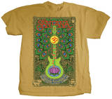 Santana - Lotus Guitar Shirt