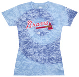 Juniors: Braves Spiral (Burnout) T-Shirt