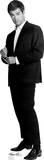 Bruce Lee - Suit Lifesize Standup Poster Silhouette découpée