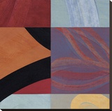 Synergistic Interchange II Stretched Canvas Print by Leslie Emery