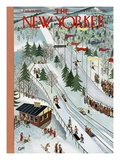 The New Yorker Cover - February 28, 1953 Premium Giclee Print by Charles E. Martin