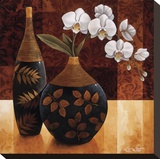 Orquidea Linda I Stretched Canvas Print by Keith Mallett