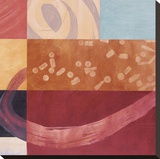 Synergistic Interchange I Stretched Canvas Print by Leslie Emery