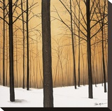 Winter Warmth Stretched Canvas Print by Patrick St. Germain