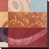 Synergistic Interchange I Stretched Canvas Print by Leslie Emery