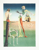 Femme a tete de roses (Woman with Head of Roses) Edición limitada por Salvador Dali