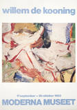 Figur i Trasklandskap Limited Edition by Willem de Kooning