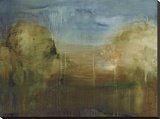 Twilight Melting Stretched Canvas Print by Heather Ross