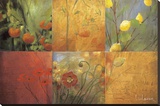 Citrus Garden Stretched Canvas Print by Don Li-Leger