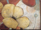 Full Blossom II Stretched Canvas Print by Don Li-Leger