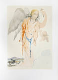 Angel with Cross Edición limitada por Salvador Dali