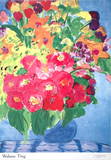 Flowers (sm) Posters by Walasse Ting