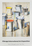 Chicago International Art Exposition Limited Edition by Wayne Thiebaud