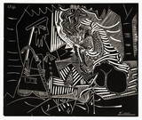 Luncheon on the grass (white) Edition limitée par Pablo Picasso
