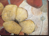 Full Blossom II Stretched Canvas Print by Don Li-Leger