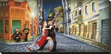 Tango Stretched Canvas Print by Adam Perez