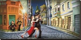 Tango Stretched Canvas Print by Adam Perez