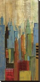 Towerscape I Stretched Canvas Print by Jason Cardenas