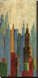 Towerscape II Stretched Canvas Print by Jason Cardenas