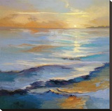 Ocean Overture Stretched Canvas Print by Vicki Mcmurry