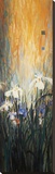 Golden Winged Garden I Stretched Canvas Print by Don Li-Leger