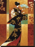 Sakura Leinwand von Keith Mallett