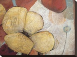 Full Blossom II Stretched Canvas Print by Don Li-Leger