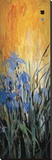Golden Winged Garden II Stretched Canvas Print by Don Li-Leger