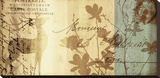 Letter I Reproduction transférée sur toile par Fernando Leal
