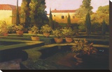 Verona Garden Stretched Canvas Print by Philip Craig