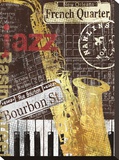 N'awlins Stretched Canvas Print by Keith Mallett