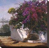 Menorca Home Stretched Canvas Print by Poch Romeu