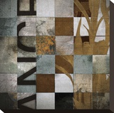 Divisions Stretched Canvas Print by Noah Li-Leger