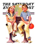 "No Money for Her Soda," Saturday Evening Post Cover, June 6, 1936 Giclee Print by Frances Tipton Hunter