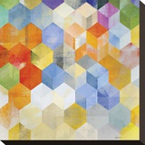 Cubitz II Stretched Canvas Print by Noah Li-Leger