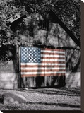 Made in the USA Stretched Canvas Print by Richard Roffman