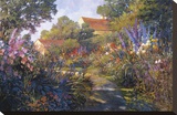 Annapolis Garden Stretched Canvas Print by Philip Craig